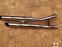 Ladené výfuky Silver Tail na Yamahu 650 Drag Star